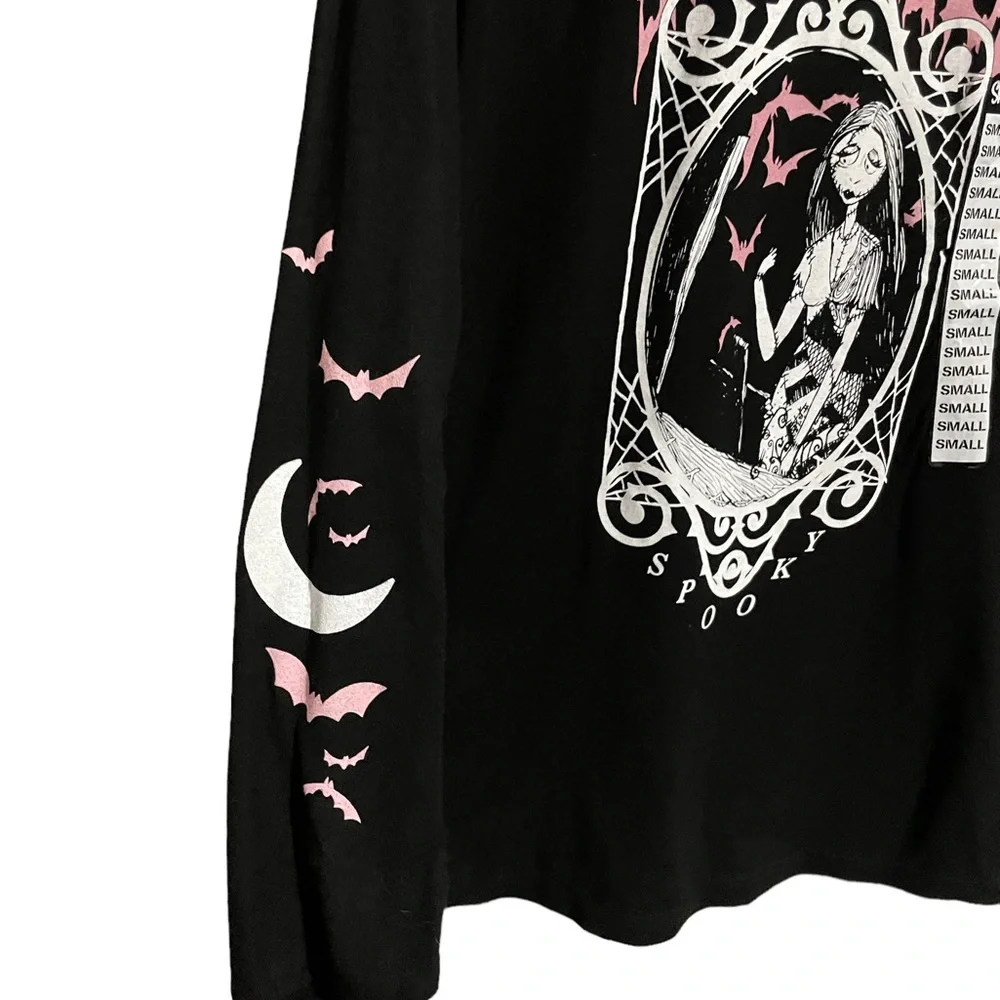 The Nightmare Before Christmas Seriously Sally Long Sleeve T Shirt - Picture 6 of 8